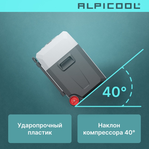 Компрессорный автохолодильник Alpicool CX50 (12/24)
